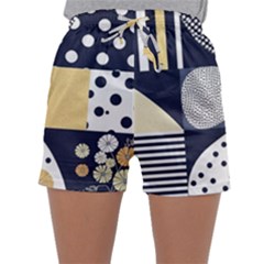 Geometric Design 10 Sleepwear Shorts