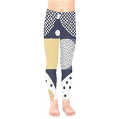 Geometric Design 10 Kids  Leggings