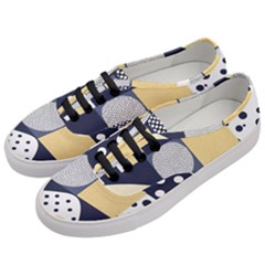 Geometric Design 10 Women s Classic Low Top Sneakers by myclothy