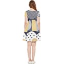 Geometric Design 10 Inside Out Cap Sleeve Dress View2