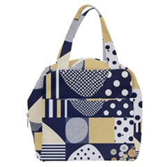 Geometric Design 10 Boxy Hand Bag