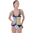 Geometric Design 10 Side Cut Out Swimsuit View1