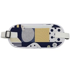 Geometric Design 10 Rounded Waist Pouch