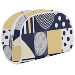 Geometric Design 10 Make Up Case (medium)