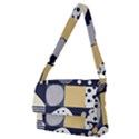 Geometric Design 10 Full Print Messenger Bag (M) View1