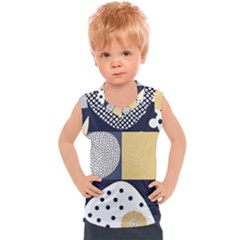 Geometric Design 10 Kids  Sport Tank Top