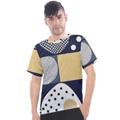 Geometric Design 10 Men s Sport Top