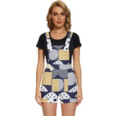 Geometric Design 10 Short Overalls by myclothy