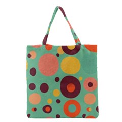 Geometric Design 11 Grocery Tote Bag