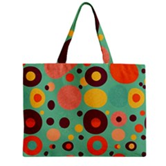 Geometric Design 11 Zipper Mini Tote Bag