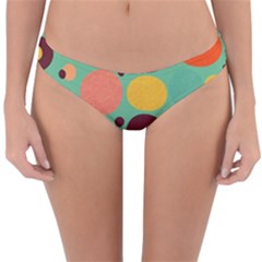 Geometric Design 11 Reversible Hipster Bikini Bottoms