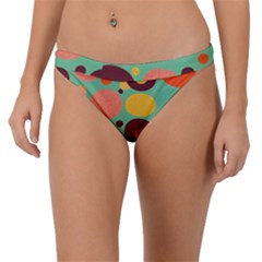 Geometric Design 11 Band Bikini Bottoms