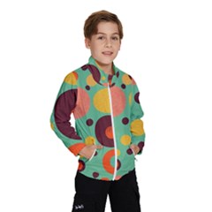 Geometric Design 11 Kids  Windbreaker