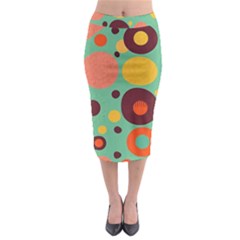 Geometric Design 11 Midi Pencil Skirt