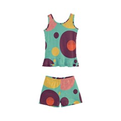 Geometric Design 11 Kids  Boyleg Swimsuit by myclothy