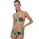 Geometric Design 11 Halter Tankini Set View1