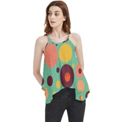 Geometric Design 11 Flowy Camisole Tank Top