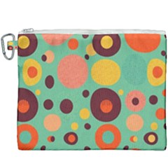 Geometric Design 11 Canvas Cosmetic Bag (xxxl)