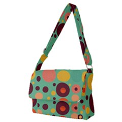 Geometric Design 11 Full Print Messenger Bag (m)