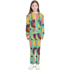 Geometric Design 11 Kids  Tracksuit