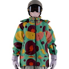 Geometric Design 11 Women s Zip Ski And Snowboard Waterproof Breathable Jacket by myclothy