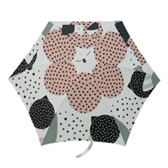 Geometric Design 12 Mini Folding Umbrellas