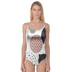 Geometric Design 12 Camisole Leotard  by myclothy