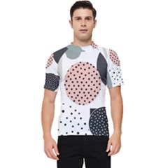 Geometric Design 12 Men s Short Sleeve Rash Guard