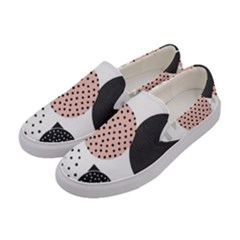 Geometric Design 12 Women s Canvas Slip Ons