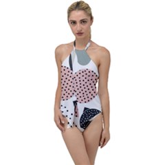 Geometric Design 12 Go With The Flow One Piece Swimsuit