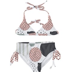 Geometric Design 12 Kids  Classic Bikini Set