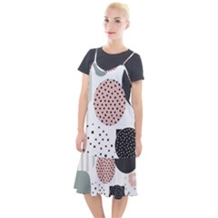 Geometric Design 12 Camis Fishtail Dress