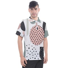 Geometric Design 12 Men s Polo T-shirt