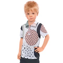 Geometric Design 12 Kids  Polo T-shirt