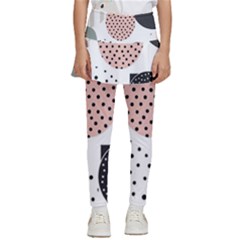 Geometric Design 12 Kids  Skirted Pants by myclothy