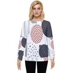 Geometric Design 12 Hidden Pocket Sweatshirt