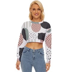 Geometric Design 12 Lightweight Long Sleeve Sweatshirt