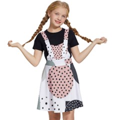 Geometric Design 12 Kids  Apron Dress