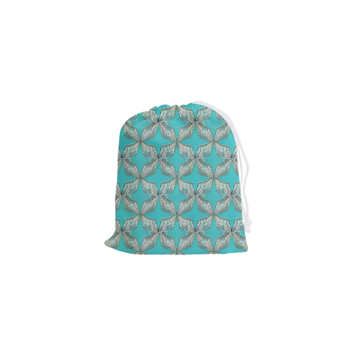 Geometric Design 13 Drawstring Pouch (XS)