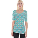 Geometric Design 13 Wide Neckline T-Shirt View1