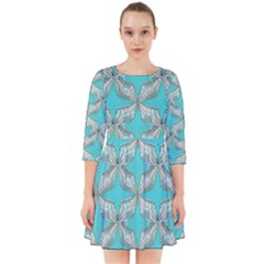 Geometric Design 13 Smock Dress