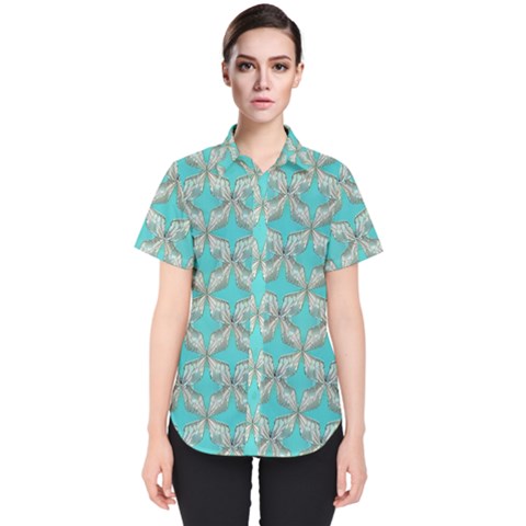 Geometric Design 13 Women s Short Sleeve Shirt by myclothy