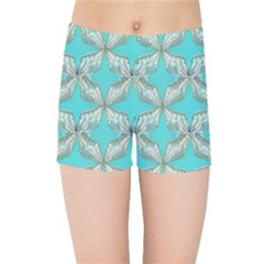 Geometric Design 13 Kids  Sports Shorts