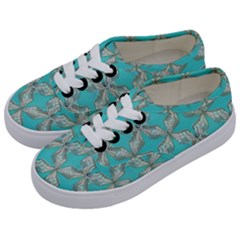 Geometric Design 13 Kids  Classic Low Top Sneakers