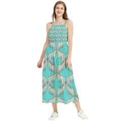 Geometric Design 13 Boho Sleeveless Summer Dress