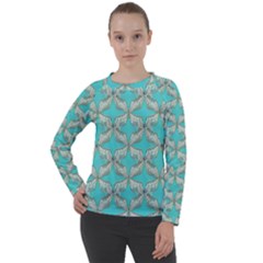 Geometric Design 13 Women s Long Sleeve Raglan T-shirt