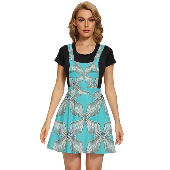 Geometric Design 13 Apron Dress