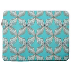 Geometric Design 13 17  Vertical Laptop Sleeve Case With Pocket