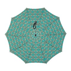 Geometric Design 13 Automatic Folding Umbrella With Case (large)