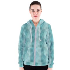 Geometric Design 14 Women s Zipper Hoodie